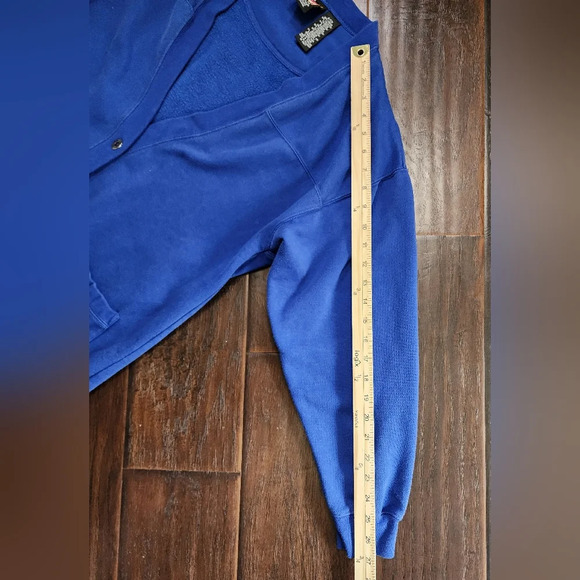 Vintage USA Olympics Blue Cardigan Sweater Small - Picture 6 of 10